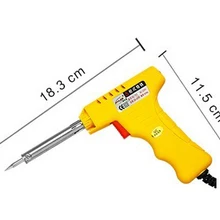 20-40 Вт двойной мощности Электрический паяльник AC 220-240 В двойной пистолет-тип паяльник для ремонта телефона