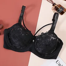 Сексуальный бюстгальтер пуш-ап, женские кружевные бюстгальтеры для женщин, бюстгальтер без косточек, сексуальное ультратонкое нижнее белье, бюстгальтер, женское белье, biustonosz размера плюс