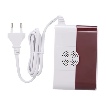 

433MHz Wireless Combustible Gas Detector Sensor Natural Liquefied Petroleum Gas CH4 Leak Tester CO Sensor Sniffer with Alarm