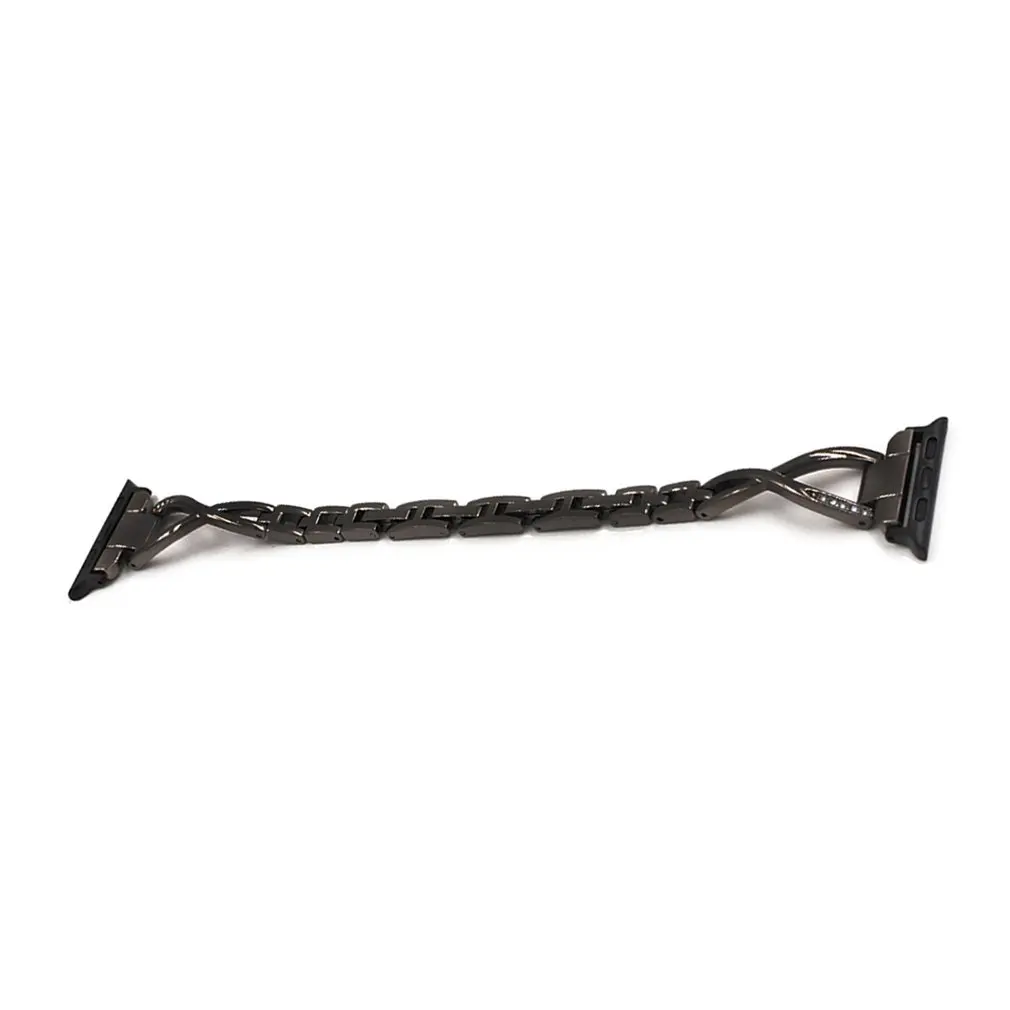 

Bracelet Straps Luminous For Apple Watch123 Luminous Beads Handmade Watches With Metal Straps Fashion Highlights Personality New