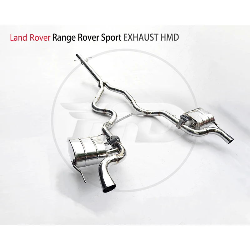 

Exhaust Pipe Manifold Downpipe for 2020-up Range Rover Sport Hybrid Version Auto Replacement Electronic Valve Car Accessories