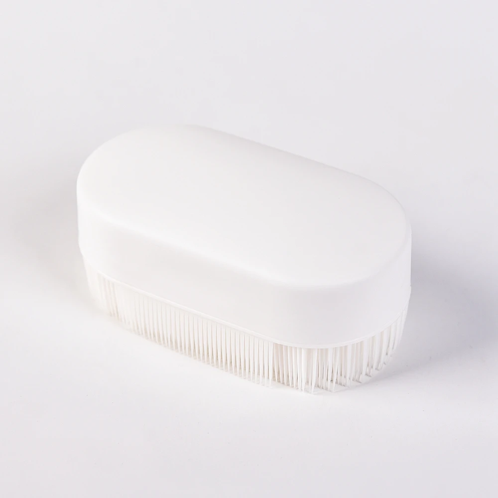 KADS PE Nail Dust Brush White Cleaning File for Nails Care UV Gel Manicure Tool Cleaner Soft Remove Brush Scrubbing Shoes Brush 2