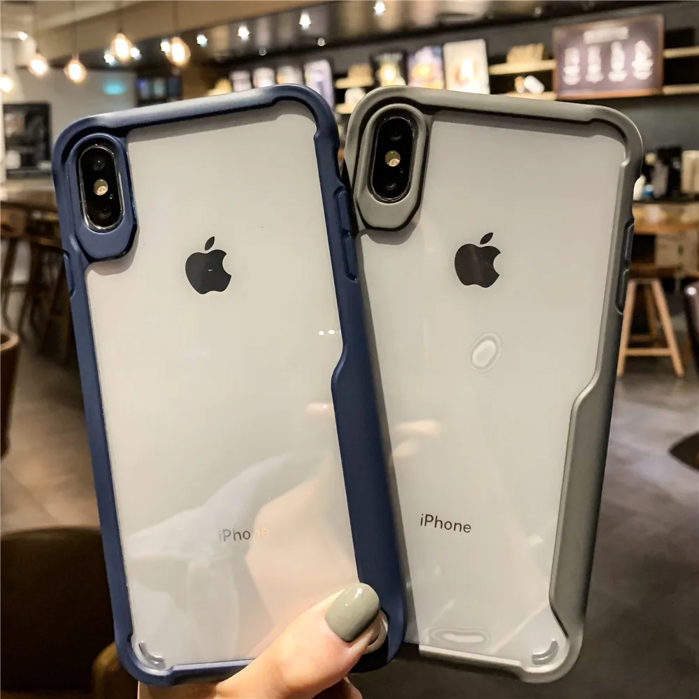 Мягкий чехол для IPhone Xs Xr X10 7 8 6 6s Plus роскошный силиконовый чехол-бампер прозрачный