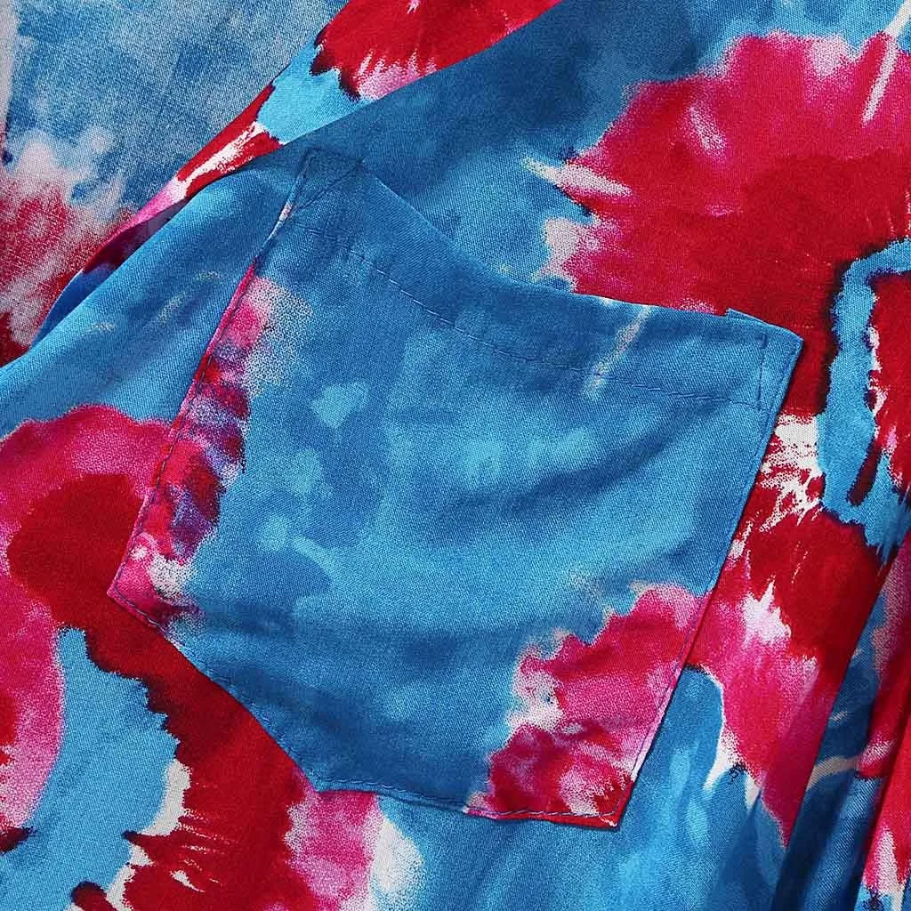 Мужская рубашка Летняя VogueHawaiian рубашка модная мужская с принтом Гавайская Свободная рубашка с коротким рукавом voguebuttings Camiseta Masculina