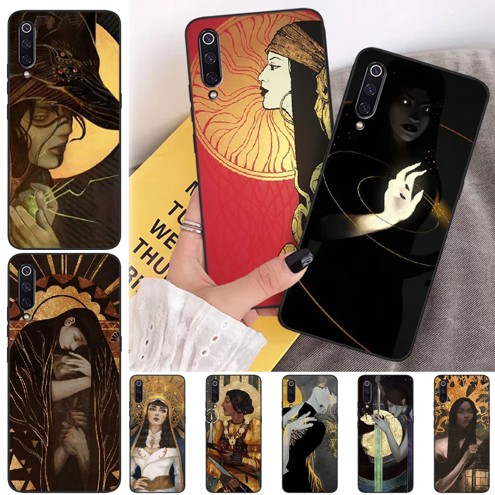 Мягкий черный чехол для телефона ByLoving Love and hope girl Xiaomi mi 6 6plus a2 8 8se a2lite 8lite 9 9se mix2 |