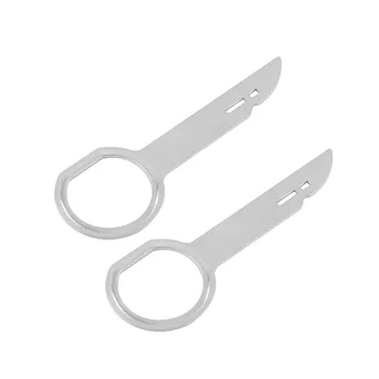 

NEW-1Pair Repair Tool Radio Stereo Release Removal Install Tool Key Fit for Audi Mercedes Porsche