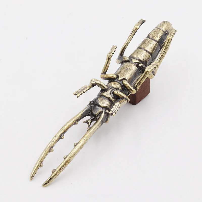Antique Bronze Beetles Figurines  (4)