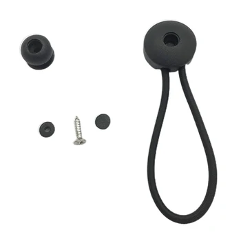 

2pcs Yacht Fixing Canvas Attachment Easy Install Durable Hardware Boat Buckle Kayak Accessory Black Nylon Fastener For Marine