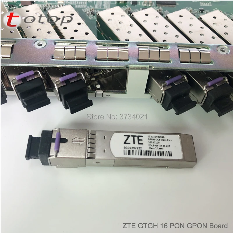 Оригинальный ZTE C300 C320 OLT Оптический линейный терминал использование GTGO GTGH 6 портов