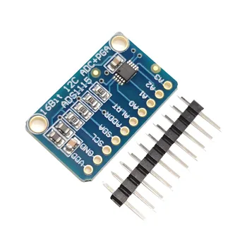 

MCU-ADS1115 Microminiature 16 Bit Precision Analog To Digital Converter ADC Development Board Module