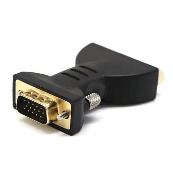 

15 Pin VGA Male to 3 RCA Video Female M/F Adapter Connecter Plug Jack Converter AS99
