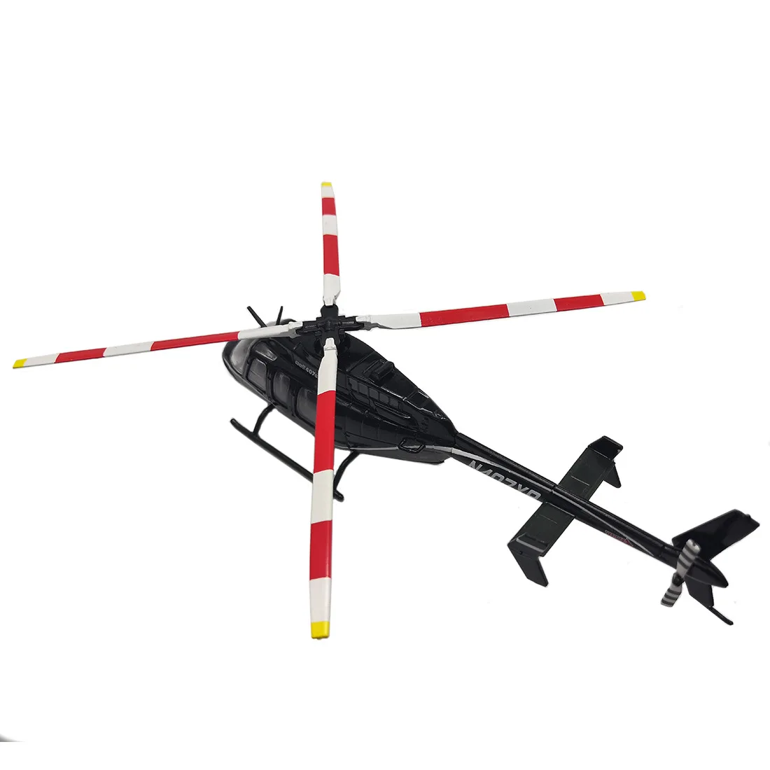 Новые продукты: черный 1/72 Bell 407GX вертолет высокого качества имитация ВВС модель 14054b