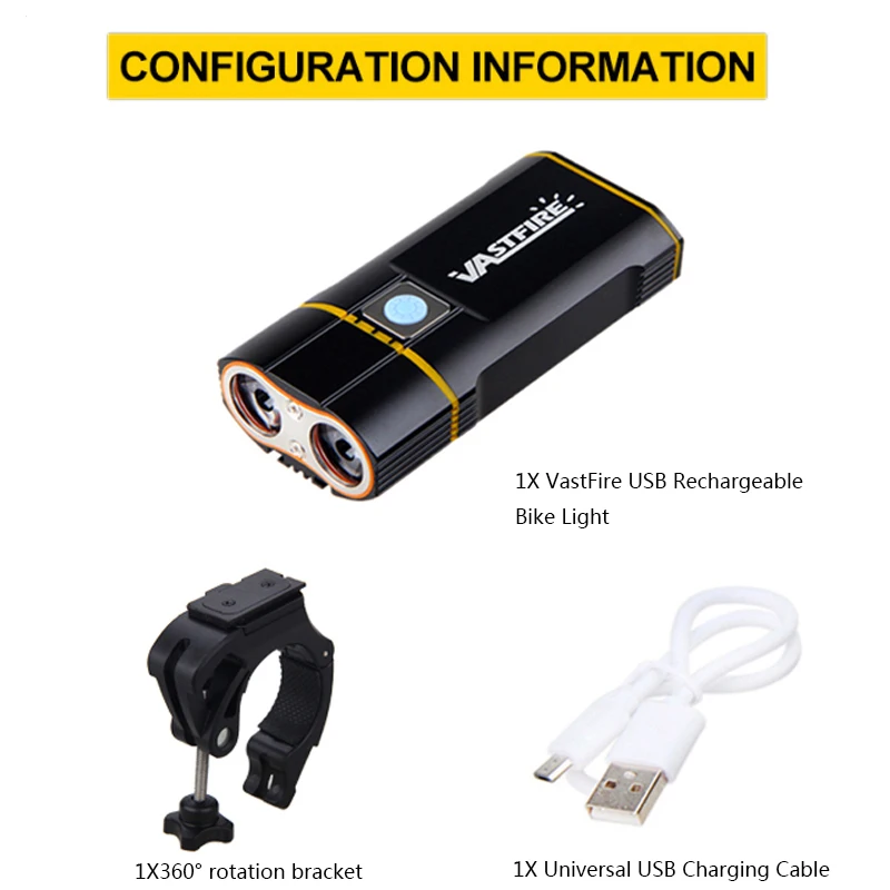 Vastfire bike light charging Clearance