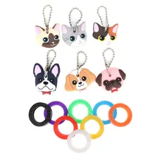 1/32 шт. с мультяшками силиконовый защитный чехол для ключей ключ Управление Пылезащитный Чехол держатель Органайзер для дома аксессуары