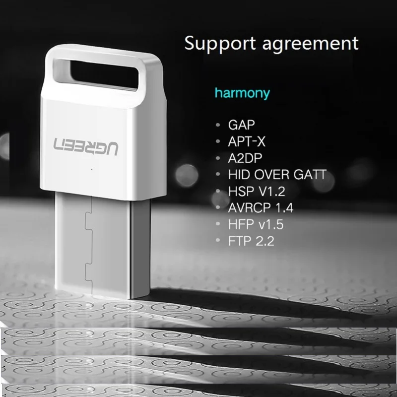 UGreen usb 4 0 bluetooth адаптер для компьютера настольного телефона стереонаушники aptx