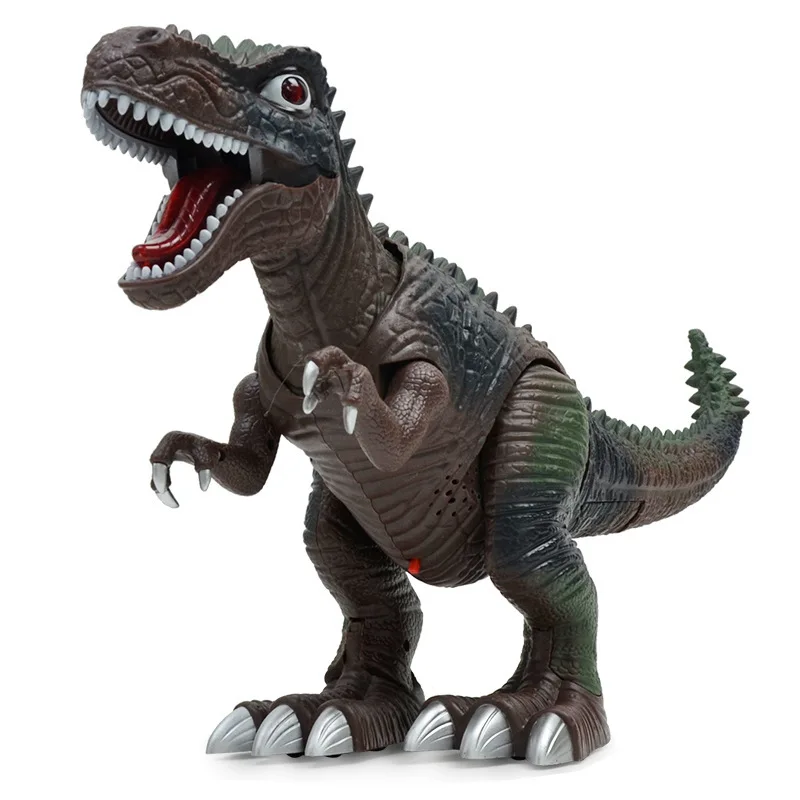 

[Daily Life] Will Walk Electric Dinosaur Toy Light Walking Tyrannosaurus Dinosaur Model CHILDREN'S Toy