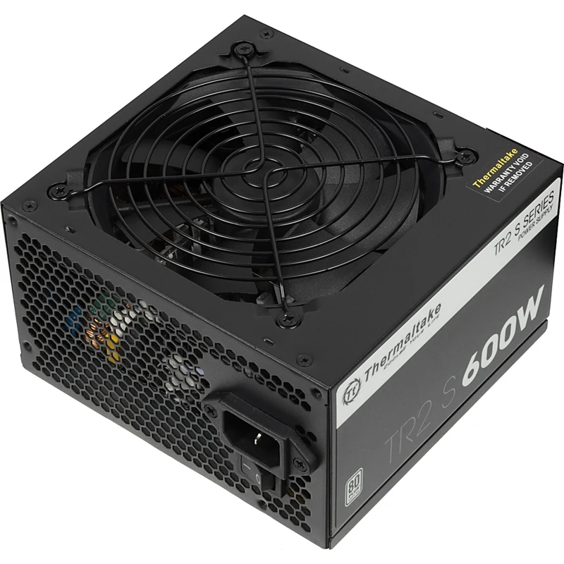 Блок питания Thermaltake ATX 600W TR2 S 80+ (24+4+4pin) APFC 120mm fan 5xSATA RTL|Источники питания| |