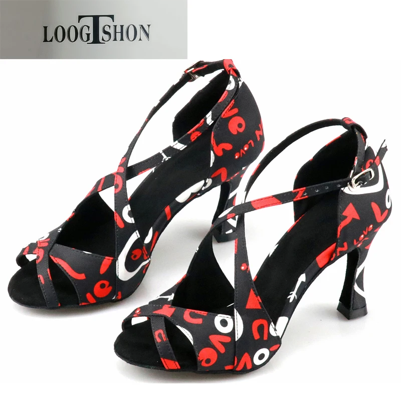 LOOGTSHON Latin water platform dancing shoes woman fashion shoes High Heels Jazz Shoes