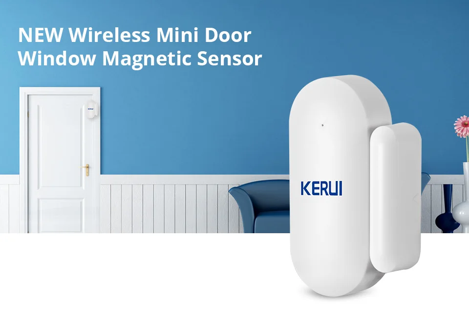 Kerui MC7 Wireless Mini Door Magnetic Sensor Alarm 2 H6452bf14dbb049978f3fb7d1407681c0V