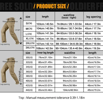 FREE SOLDIER Outdoor camping hiking urban tactical pants for special purpose ,sports water-repellent, wear-resistant pants 6