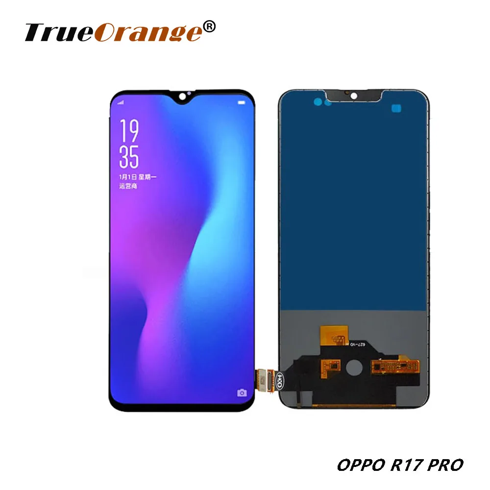 6 4 &quotAMOLED для OPPO RX17 Pro ЖК экран кодирующий преобразователь сенсорного экрана в