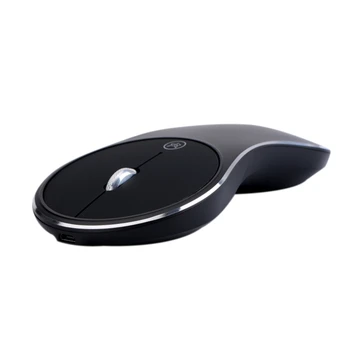 

Wireless Charging Metal Mouse 2.4G Mouse New Gift Wireless Mouse (Black)