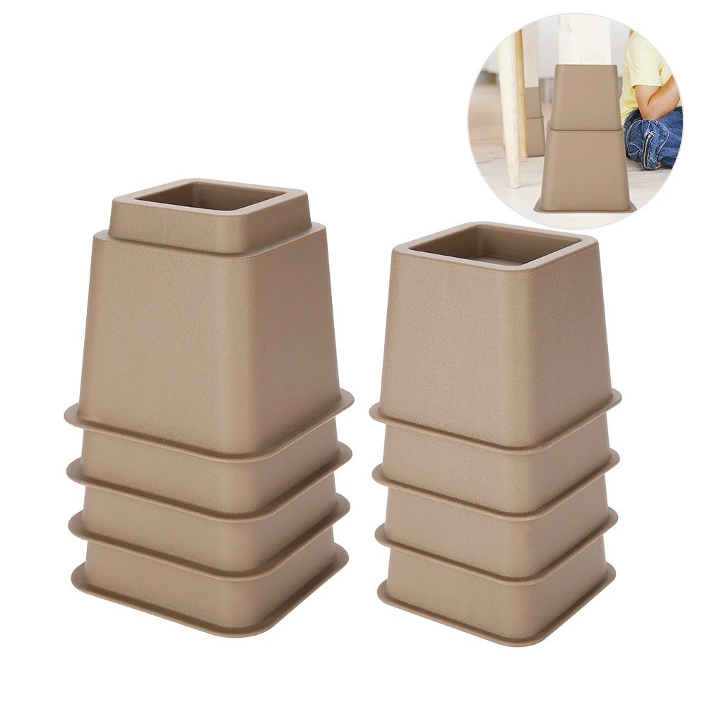 4PCS Adjustable Height Cabinet Feet Steel Office Furniture Legs Sofa Bed Raiser Non-slip Support Foot Leveling Hardware | Мебель