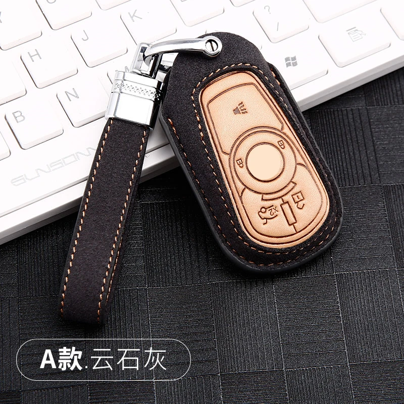 

key Cover leather Car Key Case For Buick Envision Vervno GS 20T 28T Encore NEW LACROSSE Opel Astra k Accessories
