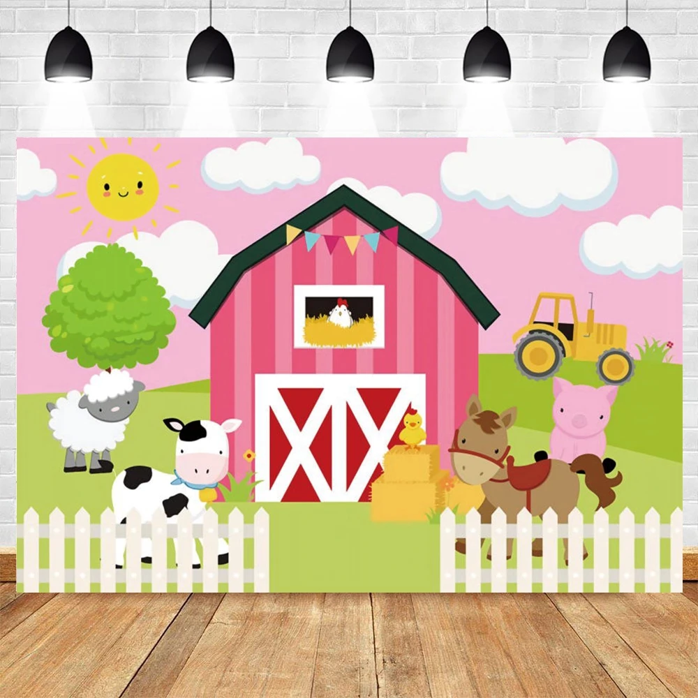 Baby Birthday Backdrop Party Decor Prop photo backdrop photo wallpaper party decoration covers