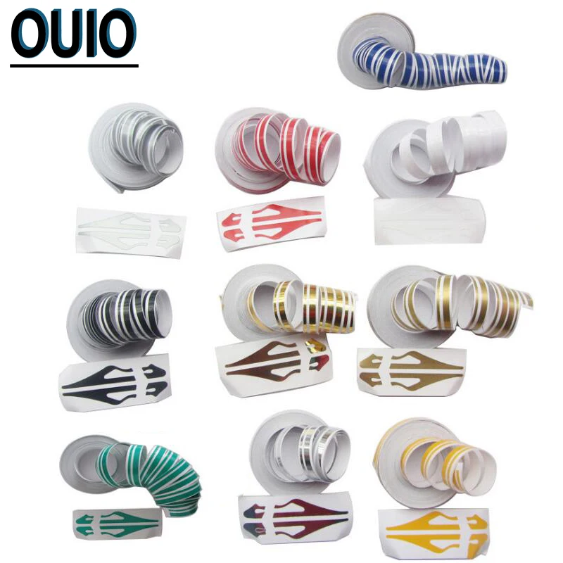 

2PCS 9.8 Metre Pin Striped Double Line Ribbon Sticker Body Door Car Stickers Motorcycle Car Decal Styling Decoration Accessories