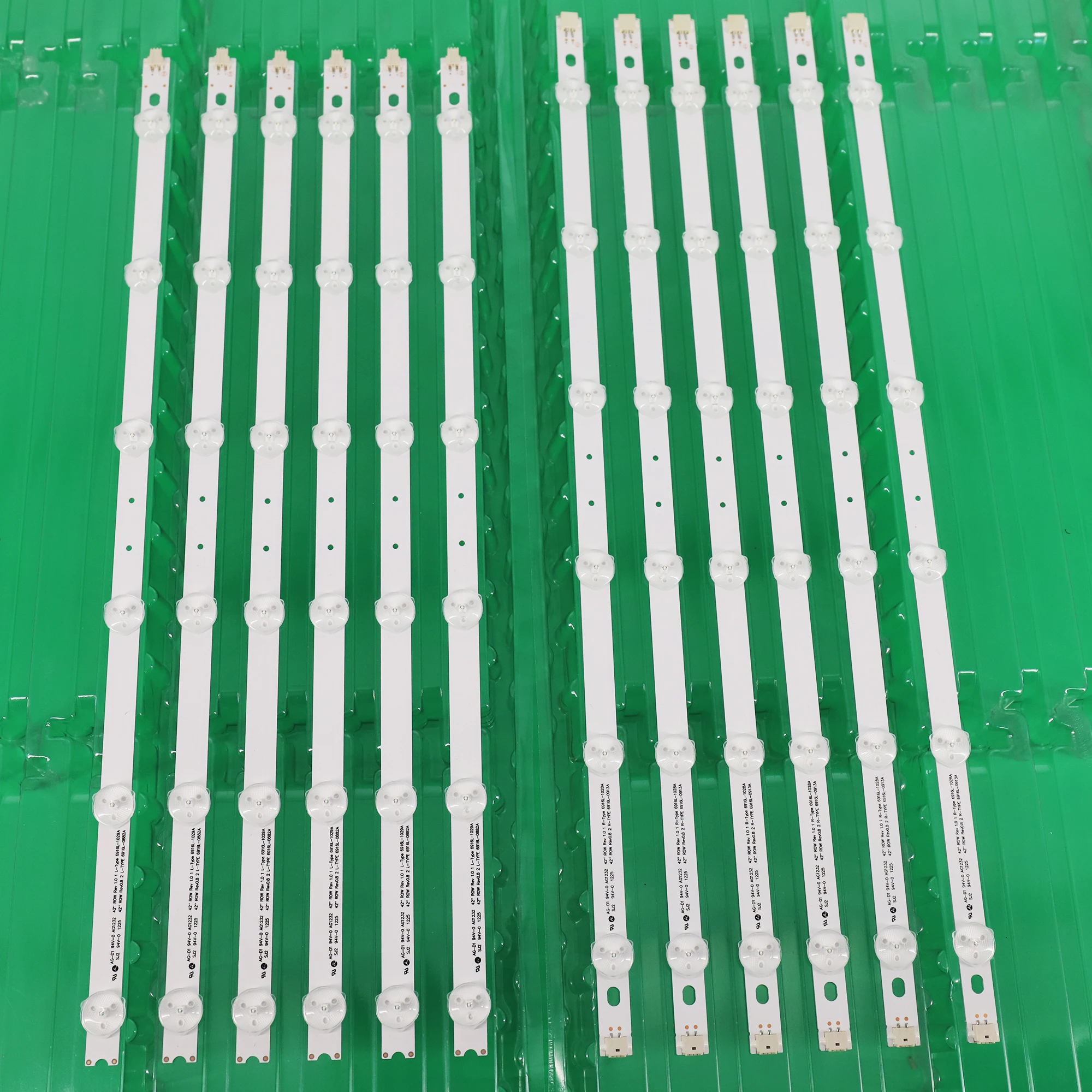 LED Ʈ 6 + 6 , 42LM3700 42LS3400 LED42E320PD 3D42A2000I LC420DUN 6916L-0882A 0913A 6916L-1028A 1029A, 12 /ŰƮ
