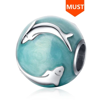

SG fashion animal dolphin charms beads accessories for Pandora bracelet silver 925 original jewelry making diy christmas
