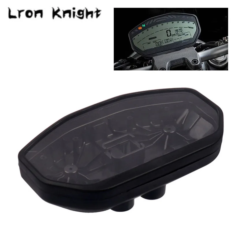 Per Ducati Monster 821 2014-2019 M1200S Moto Abs Strumento Misuratore Copertura Speedmeter Caso Contachilometri Manometro Alloggiamento Contagiri