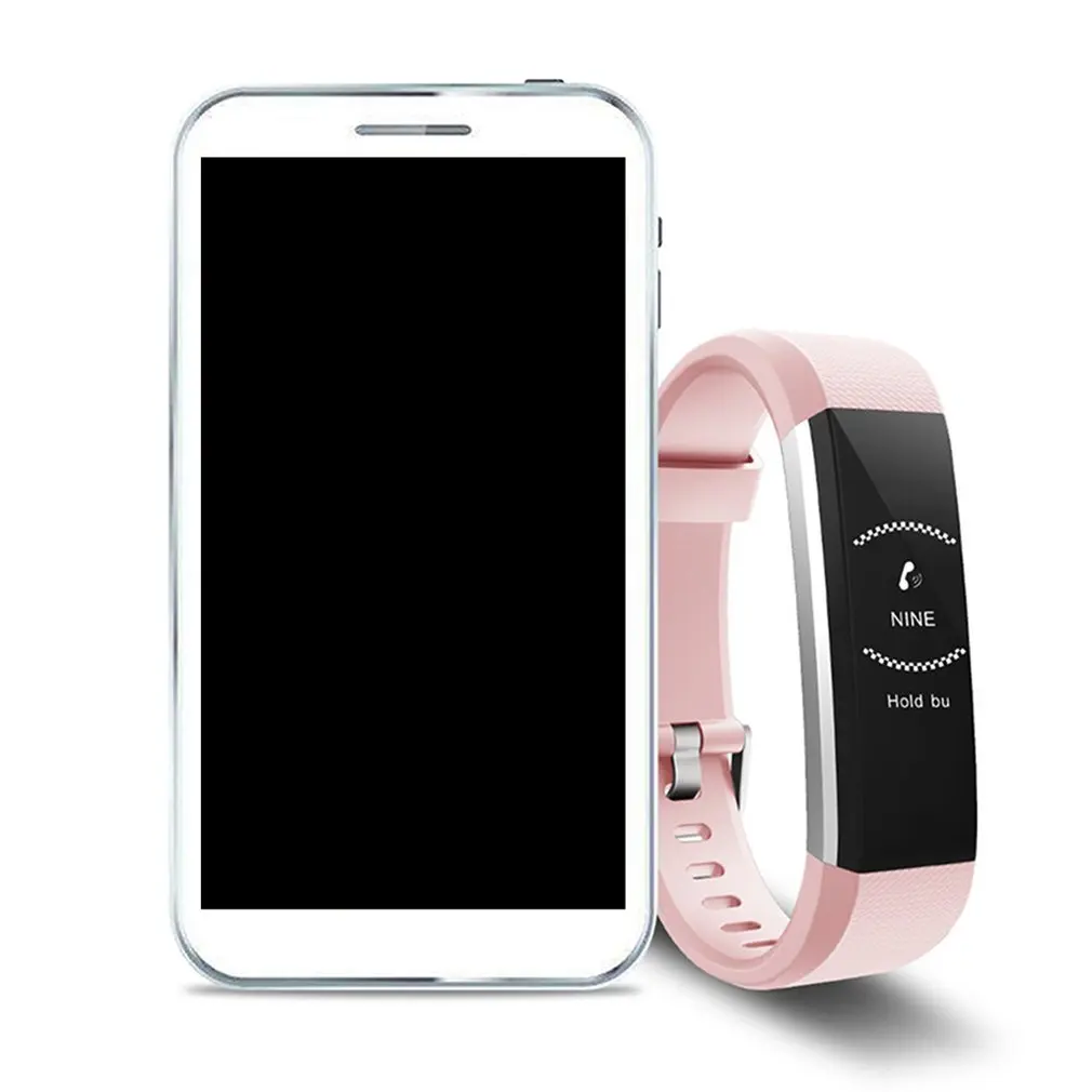 ID115U умный Браслет IP67 Водонепроницаемый трекер сна сообщение Push Sport Smartband Отображение времени движения режим Funtion