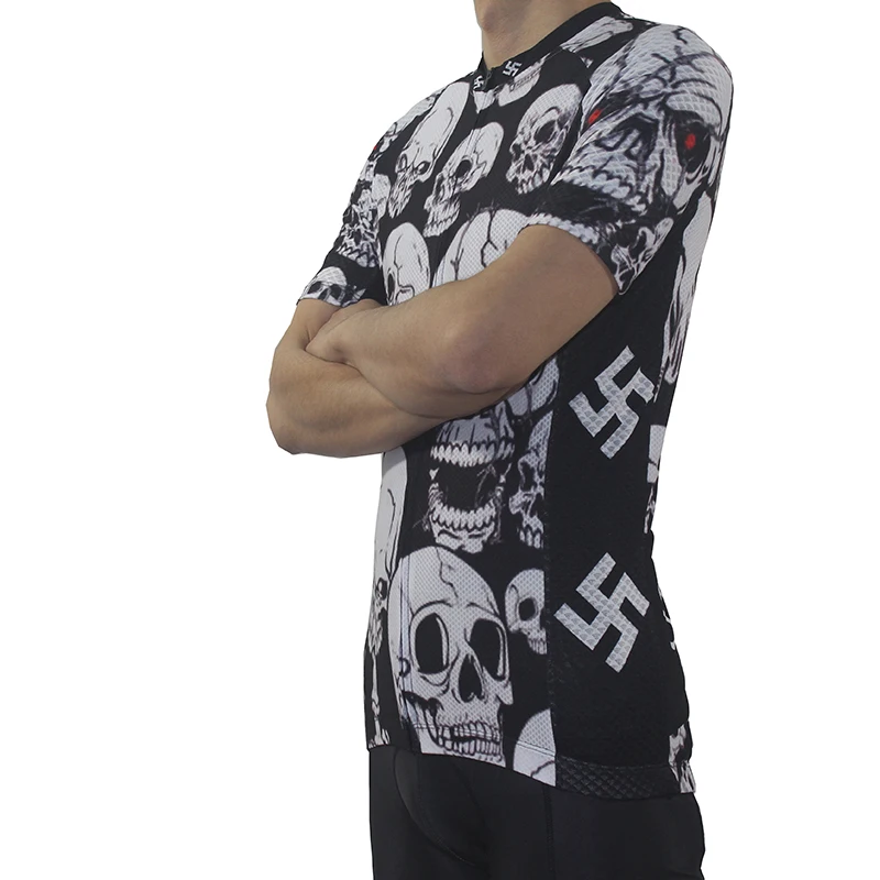 Cycling Jersey 2019 Devil Knight Series Bicycle Clothing Summer Short Sleeve Quick Dry MTB Bike Jersey Breathable Cycling Wear