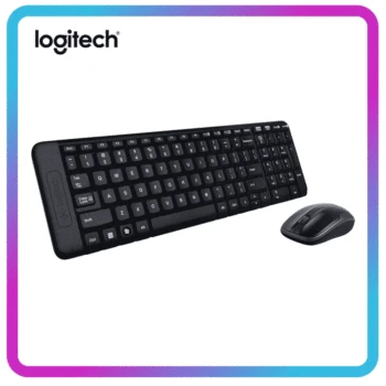 

Logitech MK220 Keyboard Mouse Combos 2.4GHz Wireless Keyboard 1000DPI Optical Mouse Set Office Gaming Keyboard Mice Set
