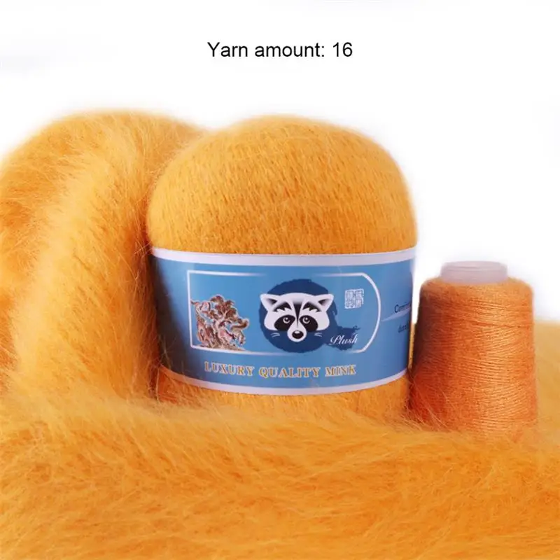 Fil Mohair à Tricoter En Laine - Doux Angora Populaire Pour Châle, Écharpe, Crochet - Boule De Laine Longue Pashm Pour Bricolage Tricot (Violet