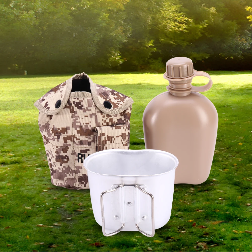 1.1L Travle Camp Cooking Supplies Sports Bottles Outdoor Tableware Bottle Plus Velvet Insulation | Спорт и развлечения