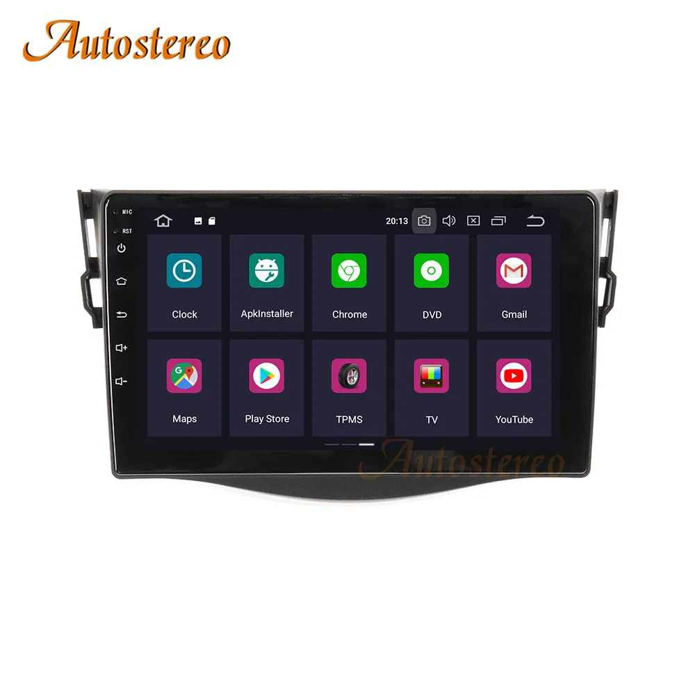 DSP Android 10,0 автомобильный dvd-плеер gps навигация для TOYOTA RAV4 2006-2012 головное устройство рекордер Авто Радио стерео Мультимедийный Плеер