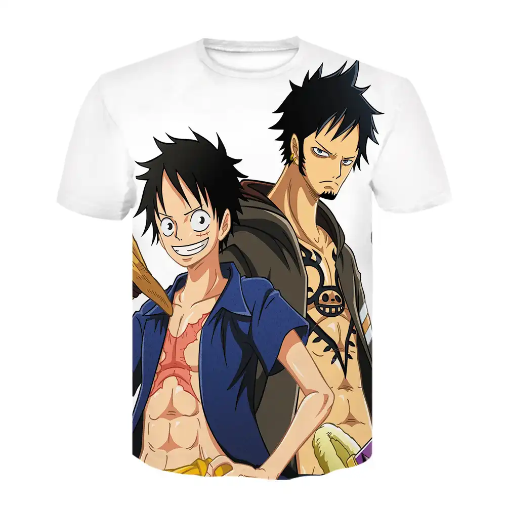 Hot Anime One Piece Monkey D Luffy T Shirt 2020 Summer High Quality Cosplay Short Sleeve Shirt Brand Clothes Black Streetwear Aliexpress