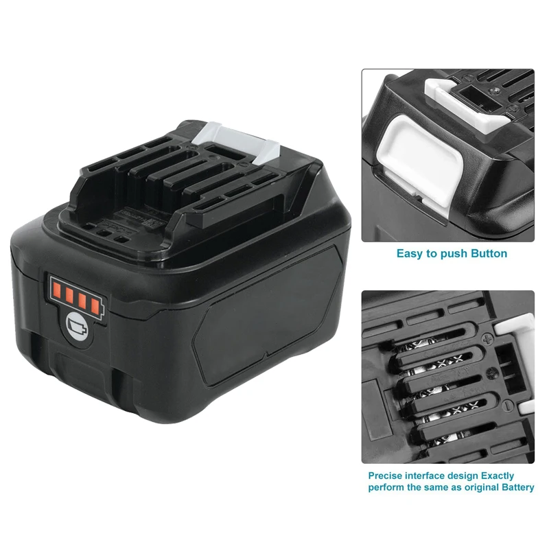 4.0a 6.0ah para makita bl1020b bl1021b bl1040b bl1041b