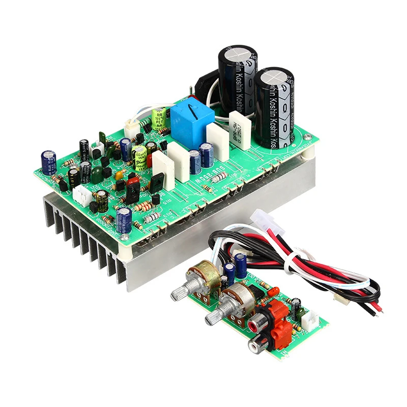 

Subwoofer Amplifier Board Mono Sound 250W High Power Audio Amplifiers Board For Home Speakers DIY Amp Module Dual AC22-26V