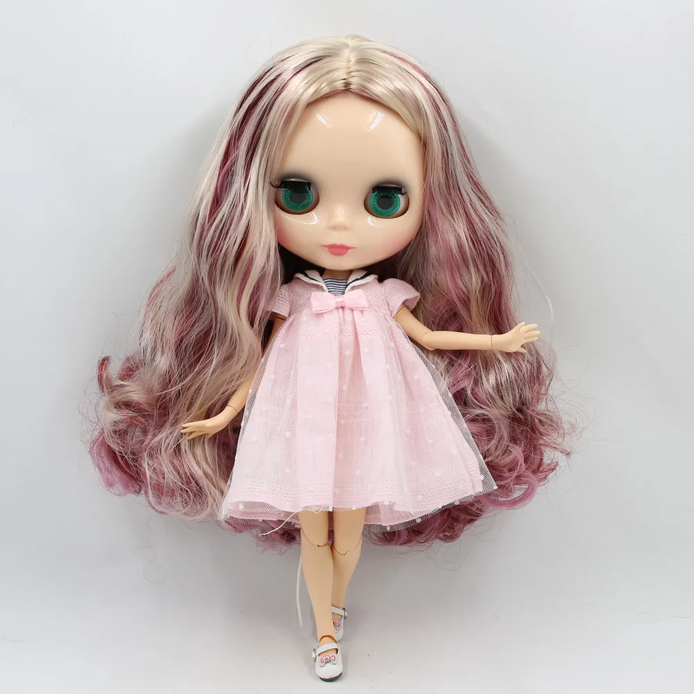 Одежда для 1/6 Blyth doll, милое газовое платье с бантом и вырезом, подарок для девочки, ледяная игрушка BJD