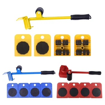 

Home Portable Furniture Mover Heavy Object Lifter Steel Hand Tool Set Bear 200kg 360 Degrees Rotate ALI88