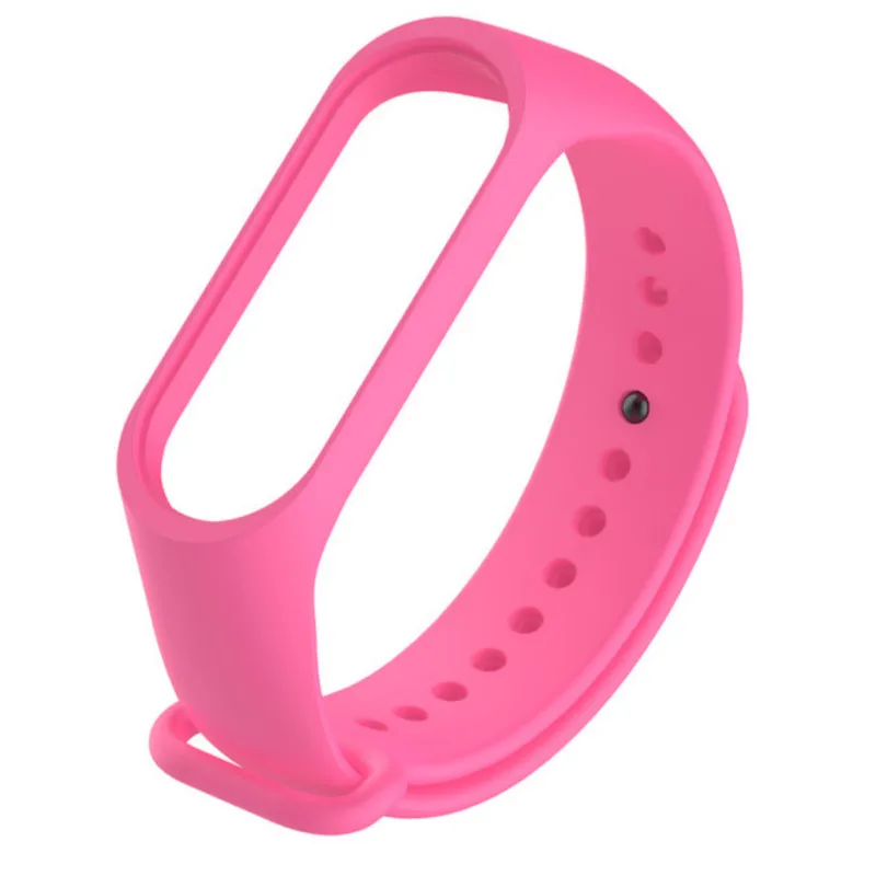 Smart Watch Band Men Women New Solid Color Wristband Wrist Band Strap Fitness Replacement for Xiaomi Mi Band 3 Smart Bracelet