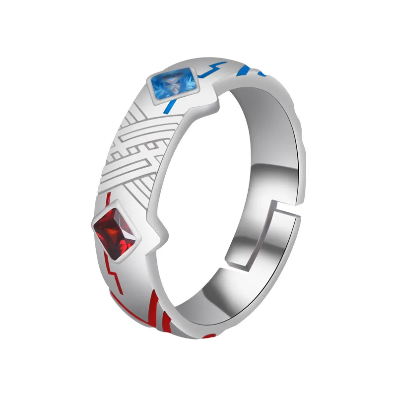 2020 Darling in the franxx Japan Anime Metal Ring 925 Adjustable US #7