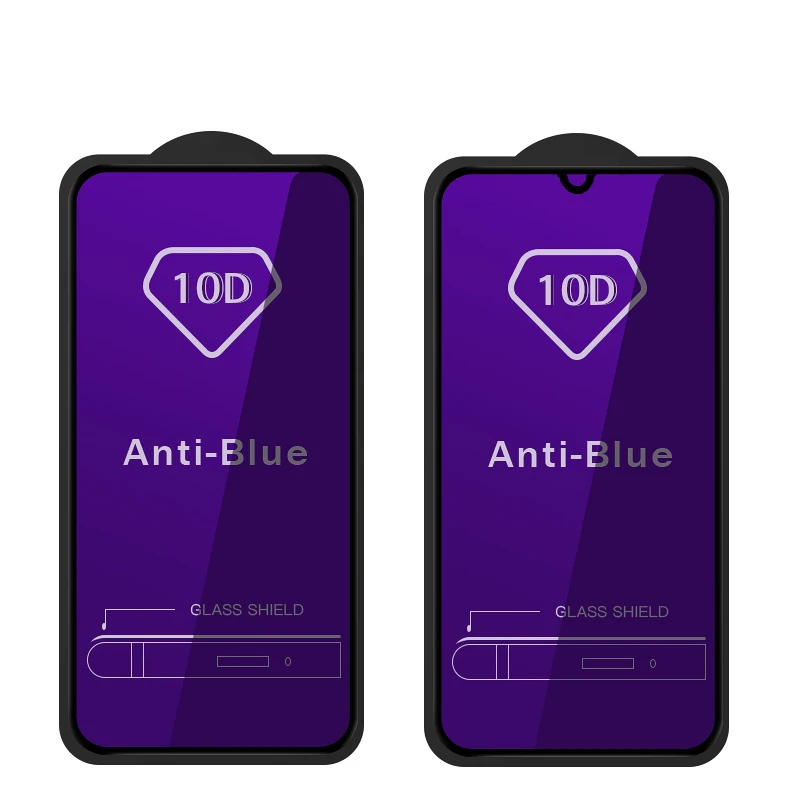 Закаленное стекло 10D С защитой от ультрафиолетовых лучей для Xiaomi Mi A3 Lite 9 Redmi 8 8a Note