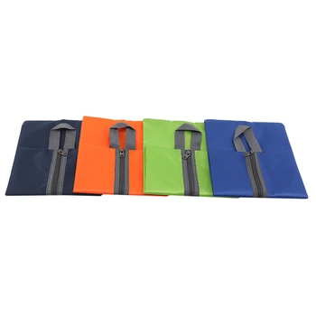

Multi-colored Portable Waterproof Portable Travel Shoe Bag Zip View Window Pouch Storage Waterproof Organizer