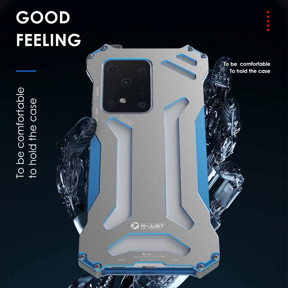 Metal Aluminum Armor Case For Samsung Galaxy S20 Plus S20+ Case Shockproof Bumper Phone Cover Case For Samsung Galaxy S20 Ultra Metal Aluminum Armor Case For Samsung Galaxy S20 Plus S20+ Case Shockproof Bumper Phone Cover Case For Samsung Galaxy S20 Ultra