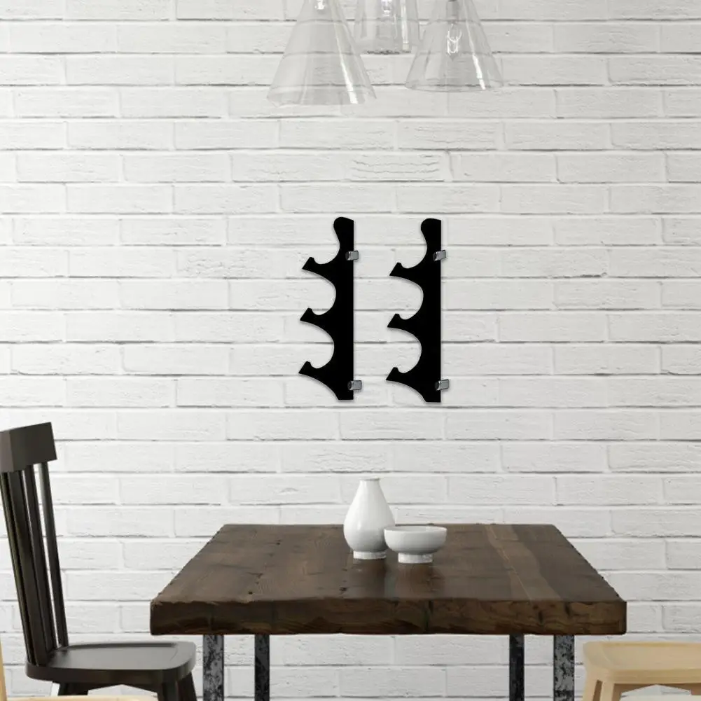 

High Stability Acrylic Lightweight Wall-Mounted Sword Holder for Store